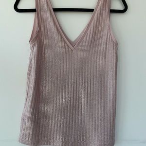 Pink knit tank from Ted baker size 0